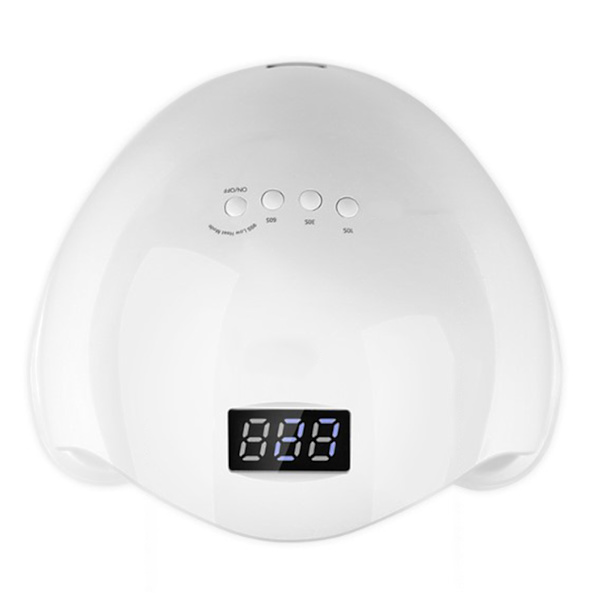 Nagellampa Snabbtorkande 4 Timers UV LED Nagellackstork för Händer Fötter EU-kontakt 220V 48W