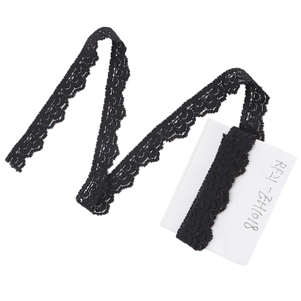 Spetsband Enkelsidig Våg Presentförpackning Dekorativ Kant Sytillbehör 1cm Bred 10 Yards Lång