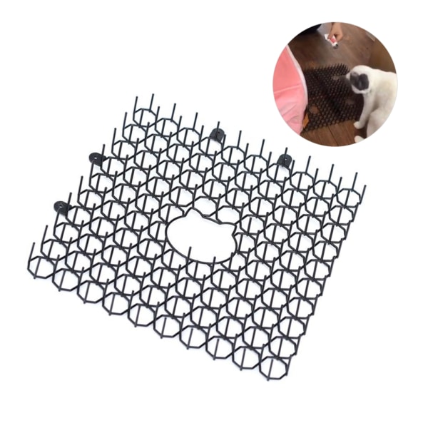 Anti Cat Thorn Pad Plastic Pet Drive Pad Havearbejde Katte og Hunde Afvisende Pad