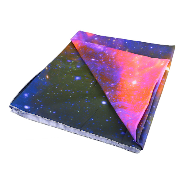 Blacklight Tapestry Star Sky Nebula Style Blød hudvenlig Glødende i mørkt UV-reaktivt Tapestry til Soveværelsesfest GTXK (155) 230x180cm/90.6x70.9in