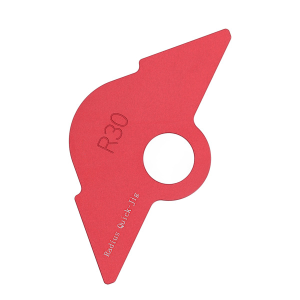 R30 Radius Jig Router Mal - Rundet Mal for Trefresing av Rundet Hjørne for Trefresing