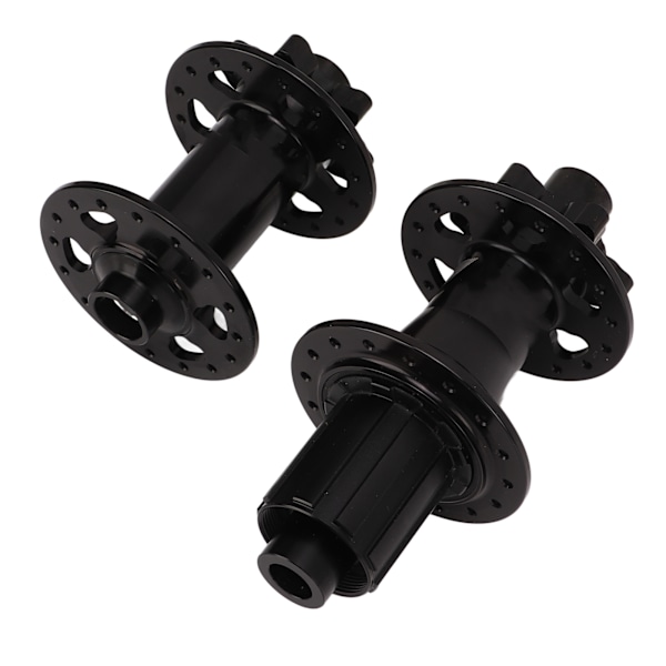 Cykelfront bakre skivnav 32 hål fram 2 bak 4 lager kassettnav set aluminiumlegering med snabbkopplingsspett