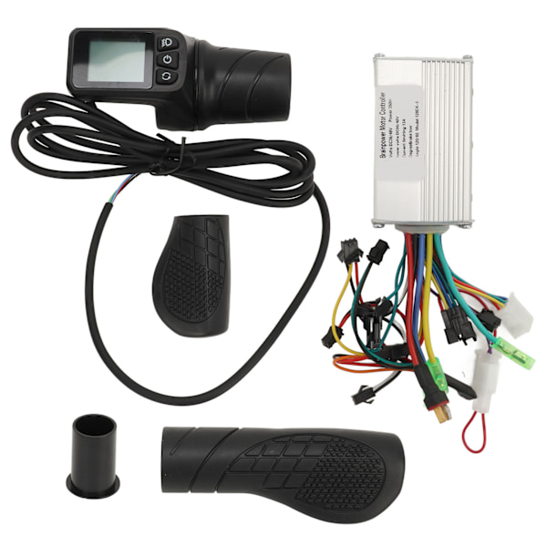 36V 48V 350W 13A sähköpyörän ohjain LCD-näytöllä 128DX puolikaasukahva pyörään
