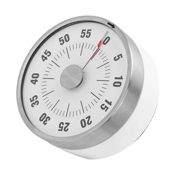 Visuel timer 60 minutters magnetisk mekanisk visuel nedtællingstimer med indtrækkeligt stativ til madlavningseksamen sovetid