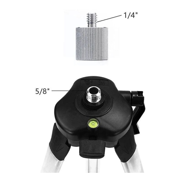 Mikrofonholderadapter 5/8 hunn til 1/4 hann - Kameraskjerm og stativadapter (1 stk)