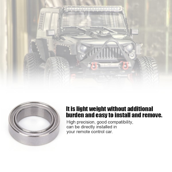 8 st silverkullagre för 1/10 skala ECX 2WD RC hobbybil tillbehör reservdelSilver ECX1055