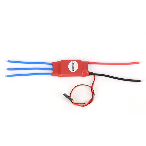 30A ESC elektroninen nopeudensäädin ESC nelikopterille drone RC -osan lisävaruste Punainen