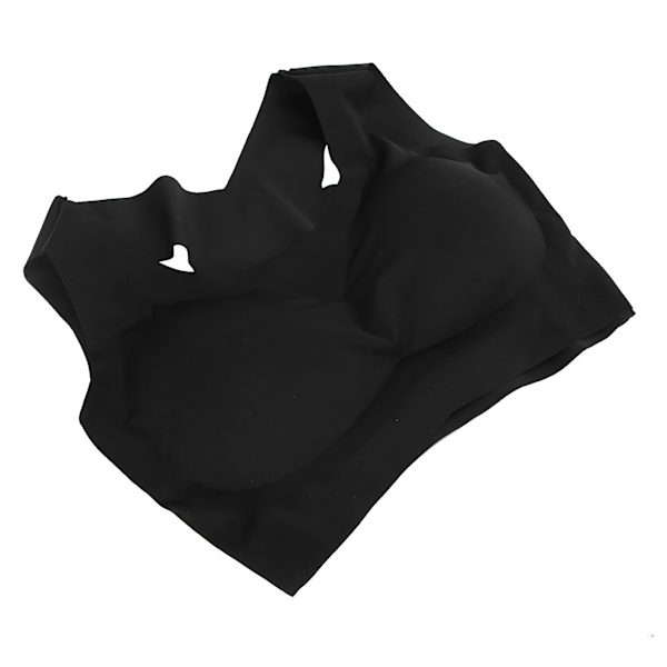 Kvinder Undertøj Push Up Breast Holder tilbage Holdning Korrektion Forreste Spænde BraL Sort