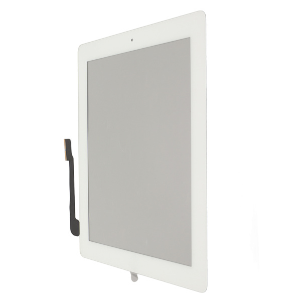 Pekskärmspanel Vit Enkel installation Härdat glas Känslig LCD-pekplatta Skärmpanel för IOS-surfplatta 3 4