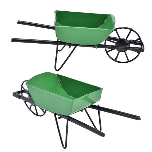 1:12 Nukkekoti Miniatyyri Kottikärryt Satukirjan Puutarhakärryt Nukkekoti Huonekalutarvikkeet Puutarhatyökalu