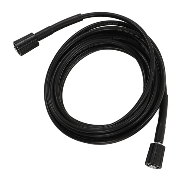 9m högtryckstvättslang biltvättslang explosionssäker PVC-gummivattenrengöringsförlängningsrör 2 ändar M22 insats 15MM