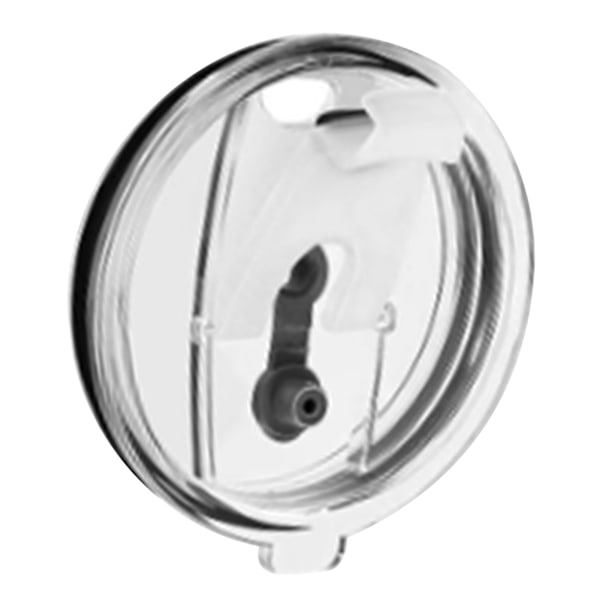 Muggtätning Transparent lock för stänkning läckagesäker säker praktisk isoleringskopp lock för kontor resor 30oz inre 92mm/3.6in yttre 100mm/3.9in