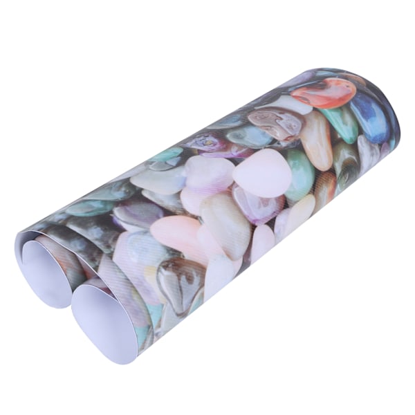 Lattia-seinä 3D-tarra Kivikuvio Vedenpitävä Kulutusta kestävä Hyvä tiivistys 40 x 60cm/15,7 x 23,6 tuumaa