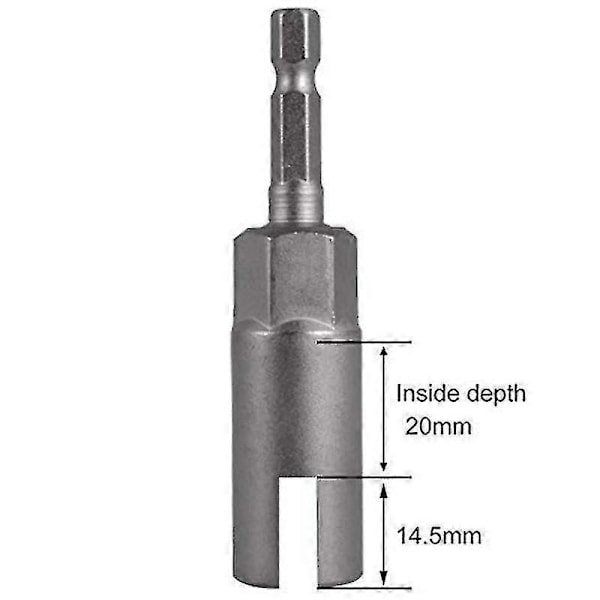 2-pack Djup Power Wing Nut Driver, Spår Wing Nuts Borr Bit Hylsa, Skiftnycklar Verktygsset Kompatibelt Med Panel Nu Zekai