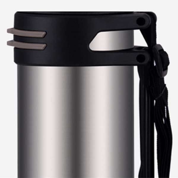 2000 ml utomhusvattenflaska vakuumkopp campingvattenkokare dricksflaska