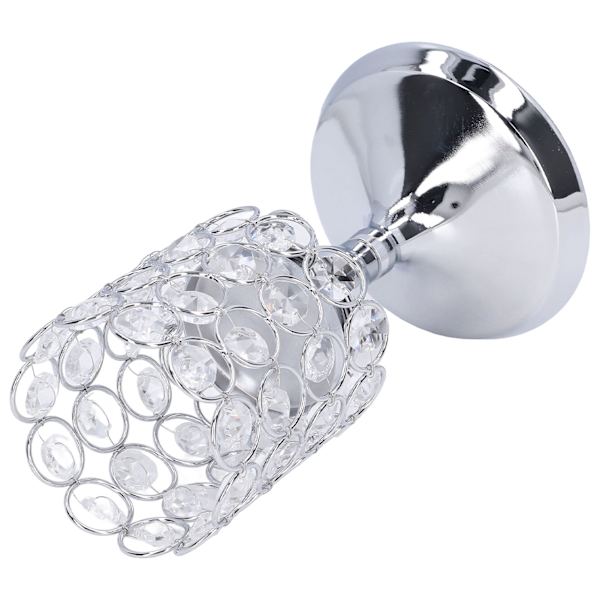 Krystall lysestake galvanisering prosess utskåret design elegant stil utsøkt holdbar telysestake