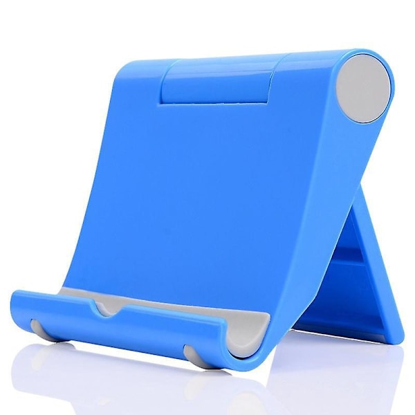 Foldbar Telefonstativ for Skrivebord - Justerbar og Multivinkel Mobiltelefonholder for iPhone 14/13 Pro Max/12/11 Plus SE/XS/XR/8/7