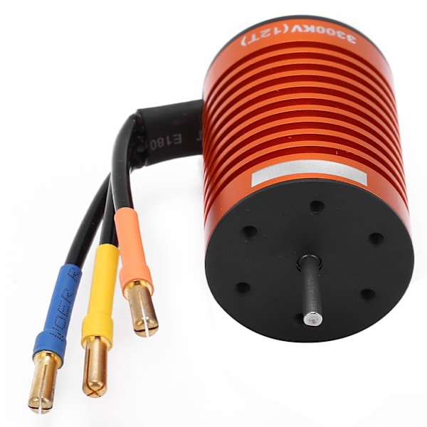 F540 Borstlös motor Vattentät motor i aluminiumlegering Passar för 1/10 RC-bil 3300KV 820W