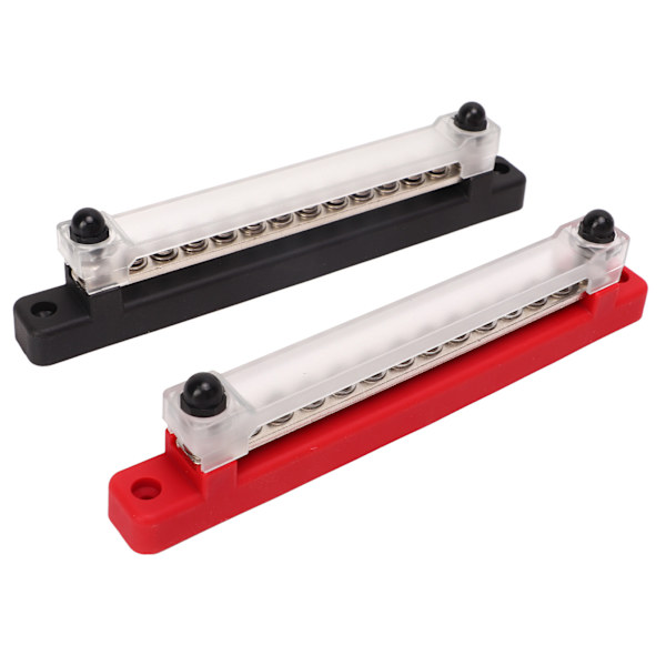 2 stk. 12 terminal samleskinne 48V 150A lav modstand god ledningsevne strømfordelingsblok