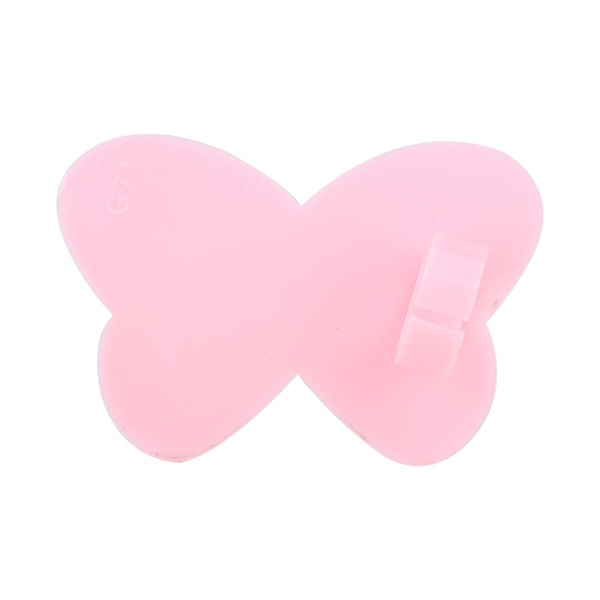 Manicure-værktøjssæt DIY neglekunst-displayholder neglelakbakke neglekunstværktøj pink sommerfugl