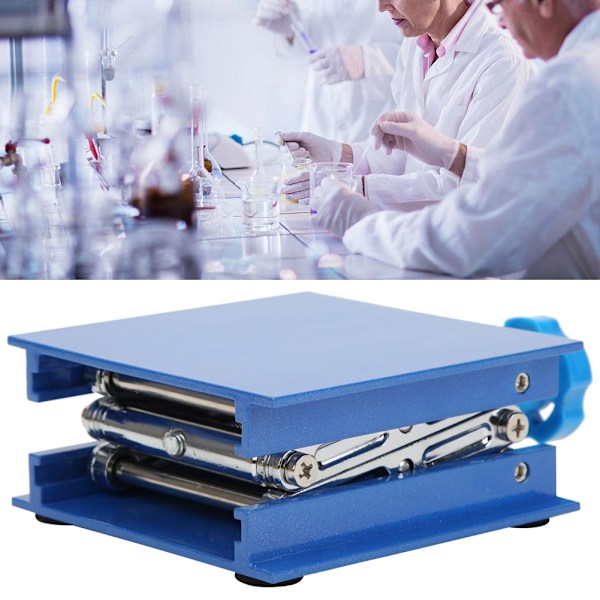Aluminium Labb Lyftplattform Stativställ för Skolfysik Kemi Biologi Klasser Laboratorieutrustning