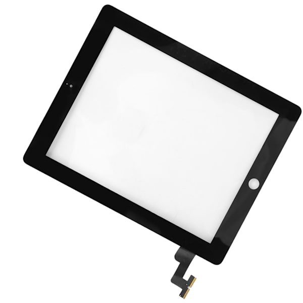 Tablet Digitizer Skärm Akryl Ersättning Tablet Digitizer Touch Screen för IOS 2 Tablet Svart