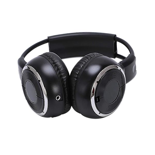 2 X Dubbla Infraröda Trådlösa Stereo Hörlurar Headset Ir Bil Dvd Spelare Nackstöd