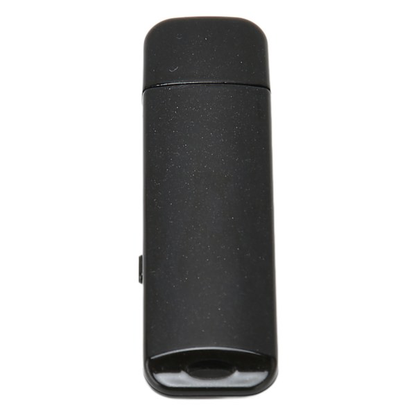 Digital USB Röstinspelare U Diskformad AI Intelligent HD Brusreducering Röstaktiverad USB Flash Drive Recorder Neutral Engelsk, Svart 8GB