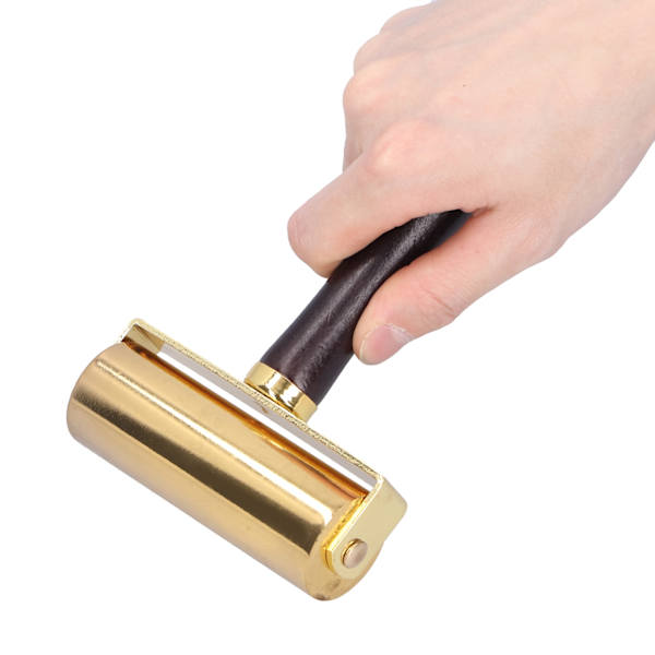 Läder Press Edge Roller Läder Roller Wheel Lamineringsrulle Gör det själv-tillbehör VerktygL