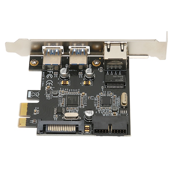 PCIe til USB3.0 udvidelseskort USB3.0 SATA 15pin Power High Speed ​​PCIe til RJ45 udvidelseskort til netværkscomputer