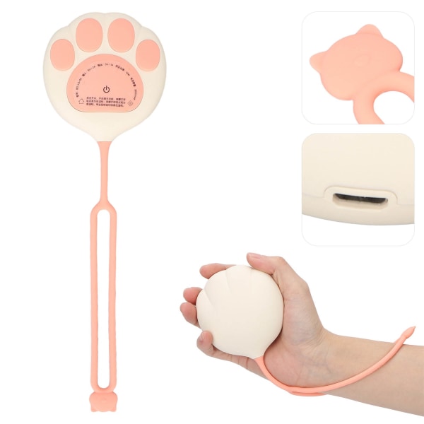 Håndvarmere Cute Claw Shape USB Electric Portable Pocket Handwarmers Power Bank til vinter