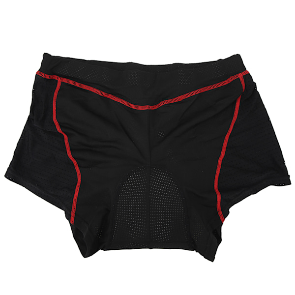 Herre Cykelundertøj Polyester Silikone Elastisk Bælte Sort Blå Pad Stødsikker Hurtigtørrende Polstret Cykelundertøj til Mænd L