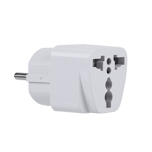 Multifunksjonell reiseadapter EU-adapter konverterplugg veggplugg Tyskland Frankrike 100-250V