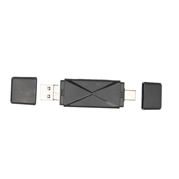Muistikortinlukija Kannettava Mini 3 in 1 USB C USB 2.0 Micro USB -muistikortinlukija 3 liittimellä
