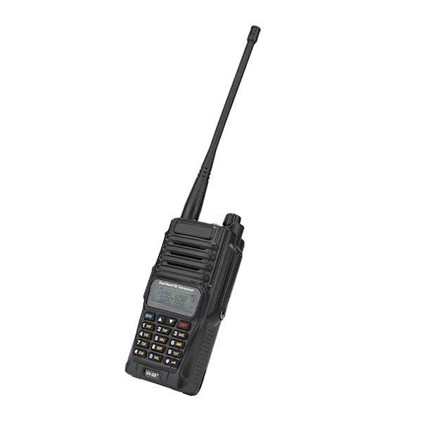 For Baofeng UV-XR PLUS 128 kanaler IP57 vandtæt Walkie Talkie + håndmikrofon 100-240VAU stik