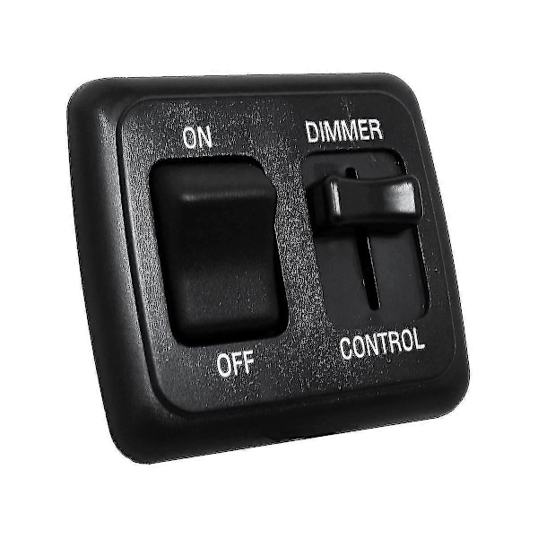 12 Volt DC Lysdæmperkontakt til LED, Halogen, Glødepærer - RV, Auto, Lastbil, Marine og Strip Belysning Zekai