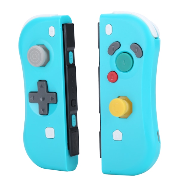 Trådløs Gamepad Venstre Høyre Bluetooth Spillgrep Håndtak med NFC Awake for NS SwitchTurquoise