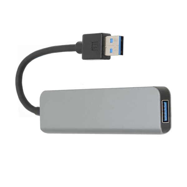 5-i-1 USB-hub 5 Gbps 3 USB-porter USB-dokkingstasjon med TF-lagringskortleser for PC-skriver bærbare datamaskiner USB-minnepinner