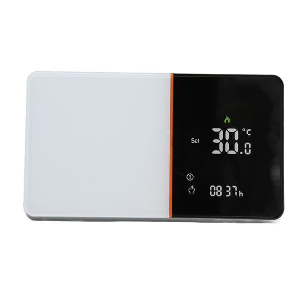 Termostat 5A dubbelsensor spara pengar skydda miljön LCD-temperaturregulator för värmekontroll 95‑240V