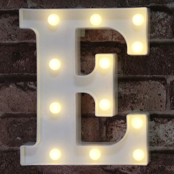LED-bokstavlys - Perfekt for hjem, fest og bryllupsdekorasjon
