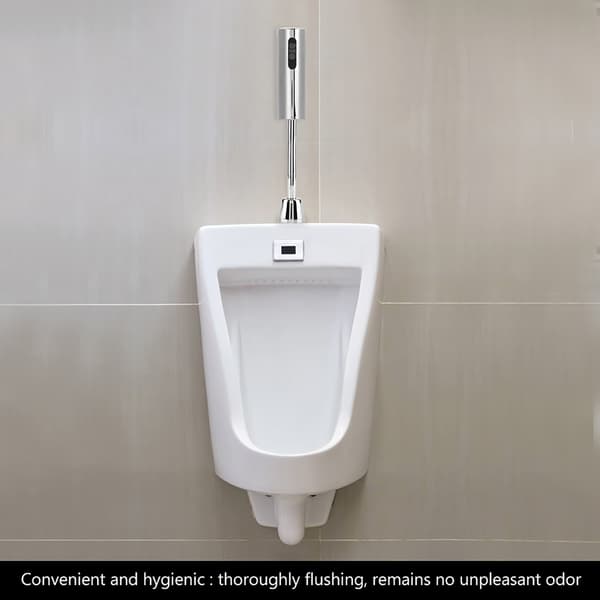 Baderom Toalett Veggmontert Automatisk Sensor Berøringsfri Urinal Spyleventil
