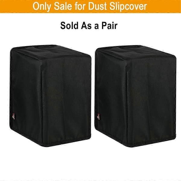 1 Pair Dust Cover Case for Eris E3.5/E4.5 Studio Monitor Speakers Dustproof Protective SlipcoBlack SZRH 0.5 0.5 5