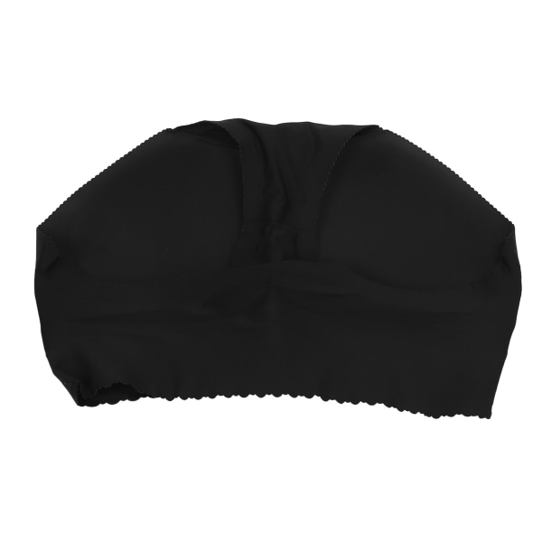 Butt Lifter pikkuhousut, lantiolla pehmustetut saumattomat matalan nousun Push Up Booty kohottavat muotovaatteet kiiltävä musta XL