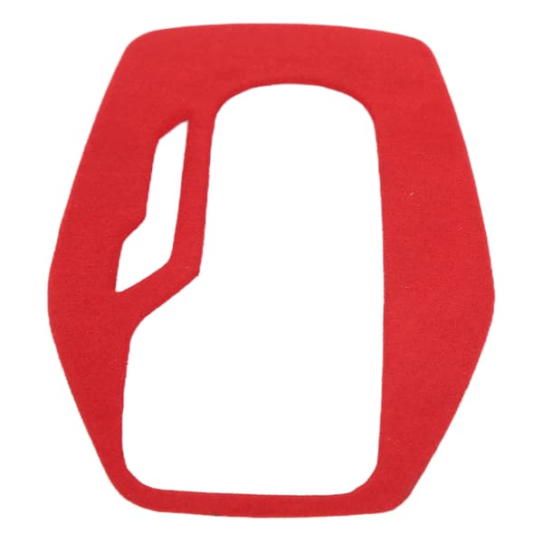 Central Control Gear Shift Panel Cover Trim Erstatning til Chevrolet Camaro 2016-2021 Rød
