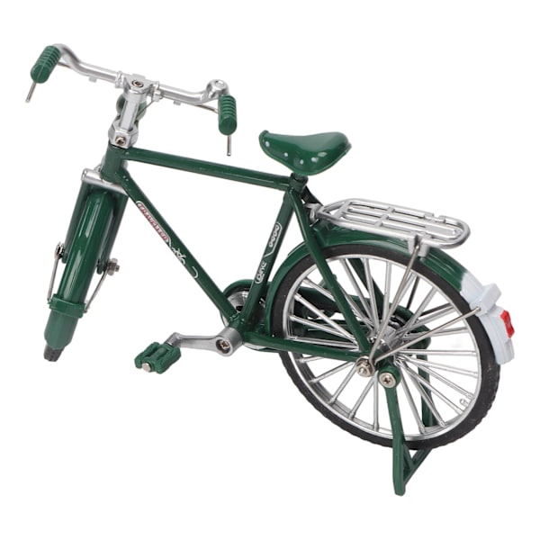 Vintage Bike Model High Simulation Pyörivä pyörä Hienot yksityiskohdat Minipyörämalli pöydän kirjahyllyn koristeluun