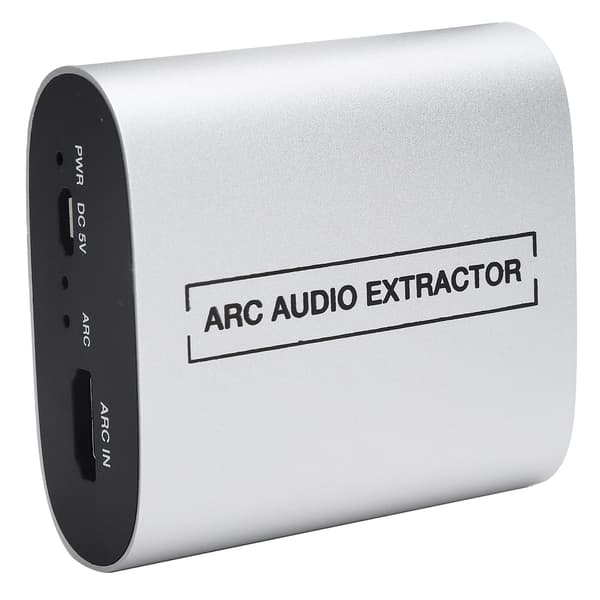 Audio Decoder ARC Extractor Converter Digital High Definition Multimedia Interface Sølv