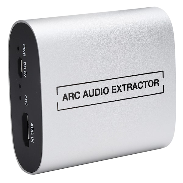 Audio Dekoder ARC Exrtractor Konverter Digital High Definition Multimedia Interface Sølv