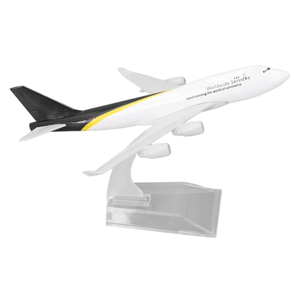 Flymodel i legering med stativ simuleret flymodel transportflymodel til modelflysamlere og luftfartsentusiaster