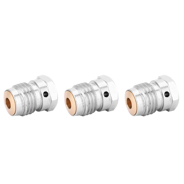 3 STK 3K 3/8-24UNF Unified Copper Burst Disk til Paintball Tank Regulator