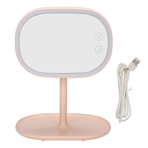 Make-up spejl lampe bærbar USB opladning LED skrivebordslampe til soveværelse sovesal